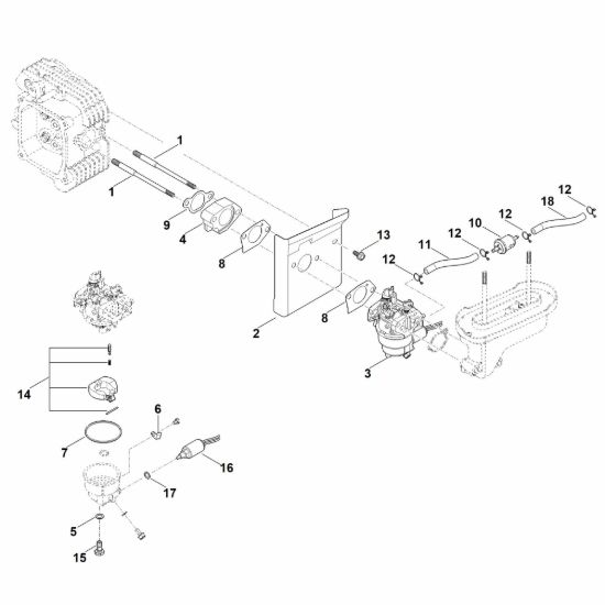 Picture of H - Sistema di alimentazione carburante EVC 4000.1 (EVC4000-0003)